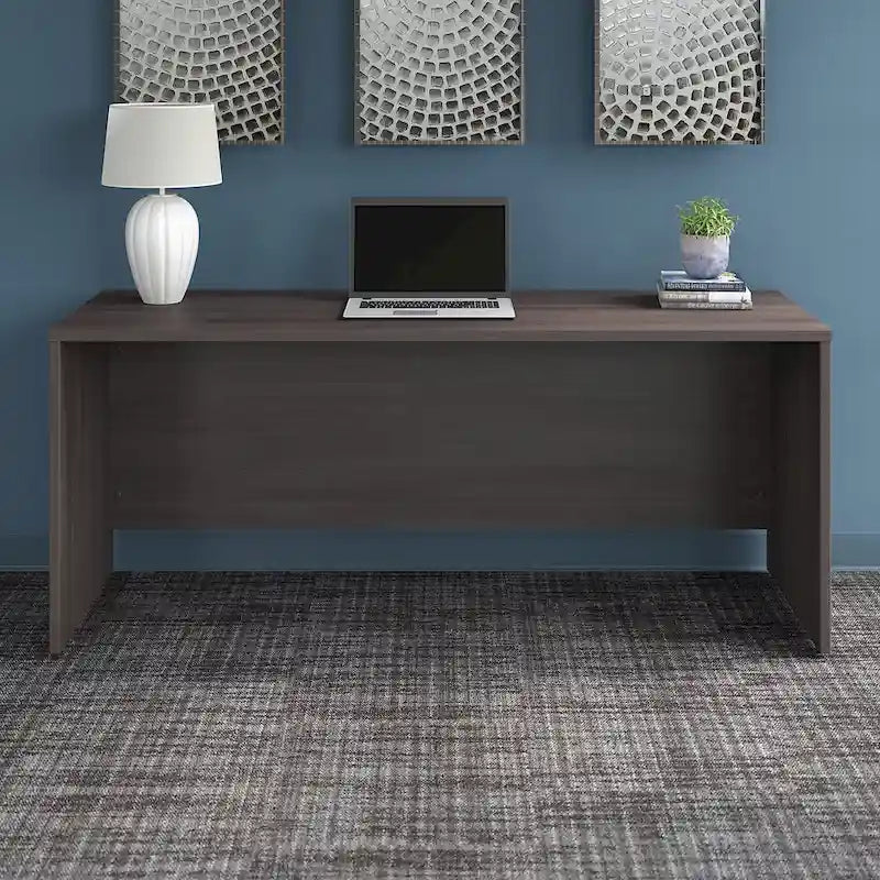 72W x 24D Credenza Desk by