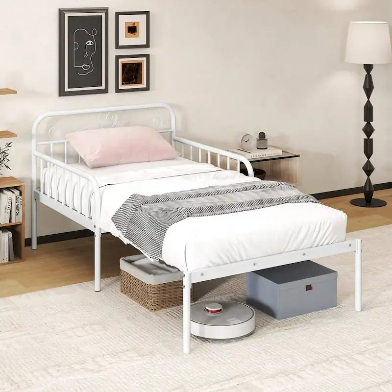 Metal Daybed Extendable Daybed to Twin Size Bed Heavy Duty - See Details