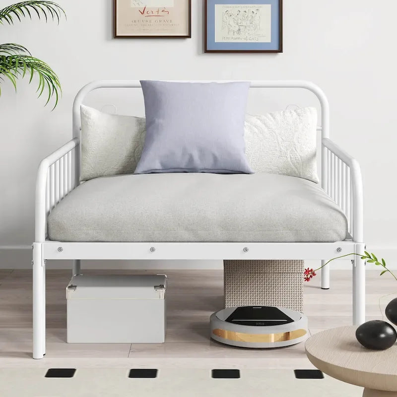 Metal Daybed Extendable Daybed to Twin Size Bed Heavy Duty - See Details
