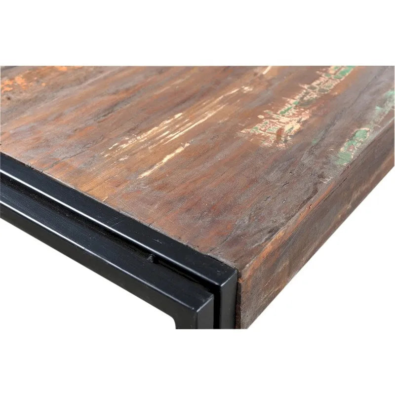 Handmade Old Reclaimed Wood Dining Table (India)