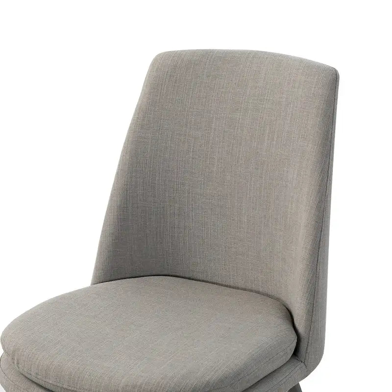 Modern and Contemporary Dining Chairs Set of 2 with Metal Legs