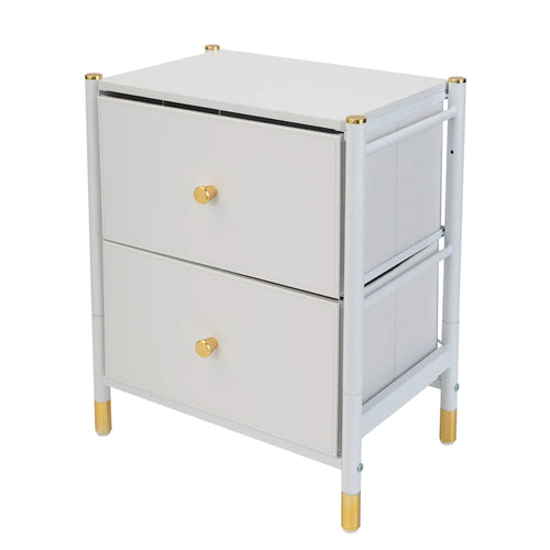 2 Drawer Luxury Nightstand