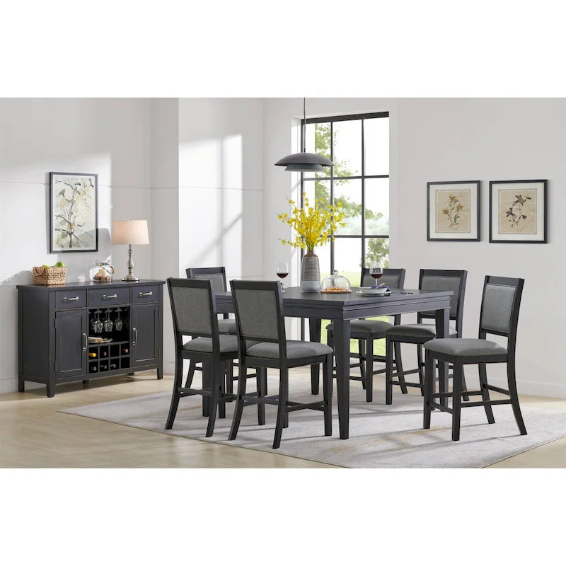 Counter Height Table with Leaf by