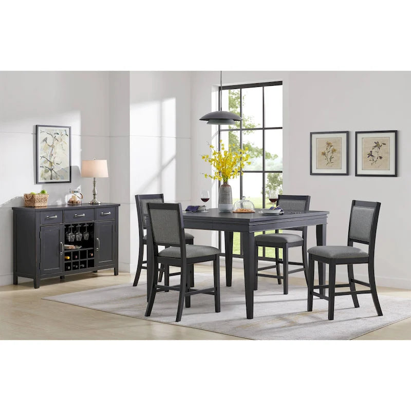 Counter Height Table with Leaf by