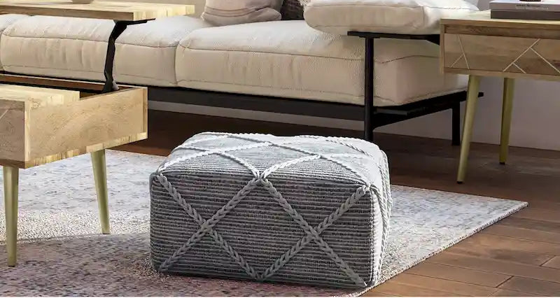 Pouf carré