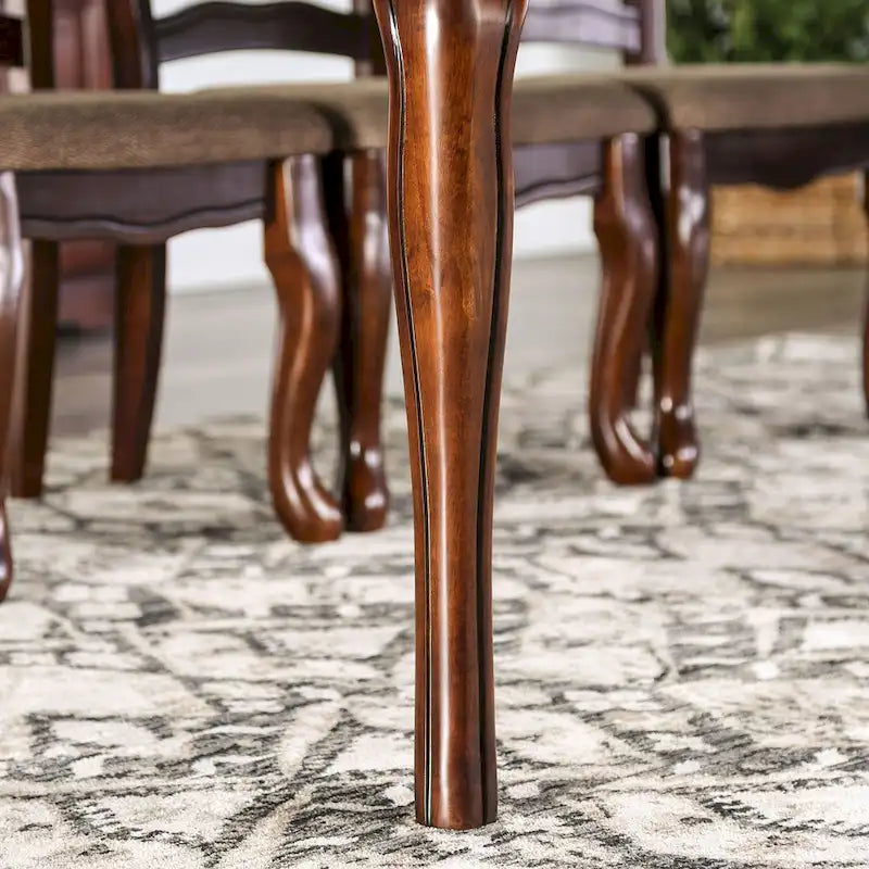 Traditional Dark Walnut 78-inch Dining Table