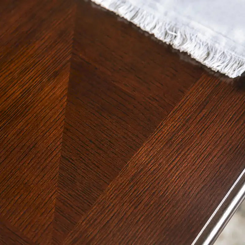 Traditional Dark Walnut 78-inch Dining Table