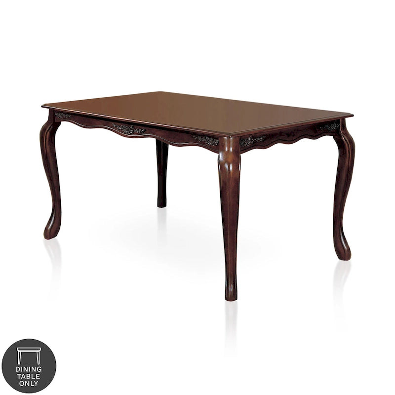 Traditional Dark Walnut 78-inch Dining Table