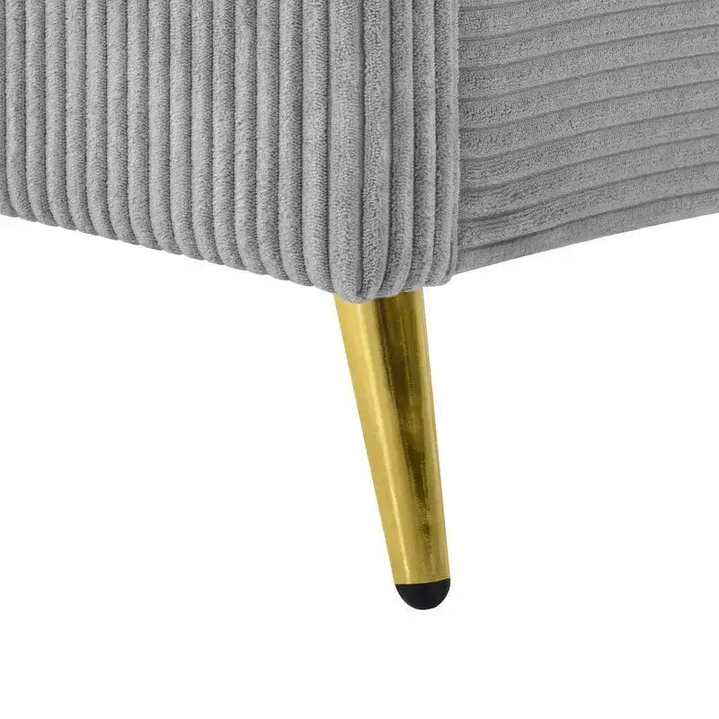 Elegant Upholstered Wood Platform Bed with Upholstered Headboard