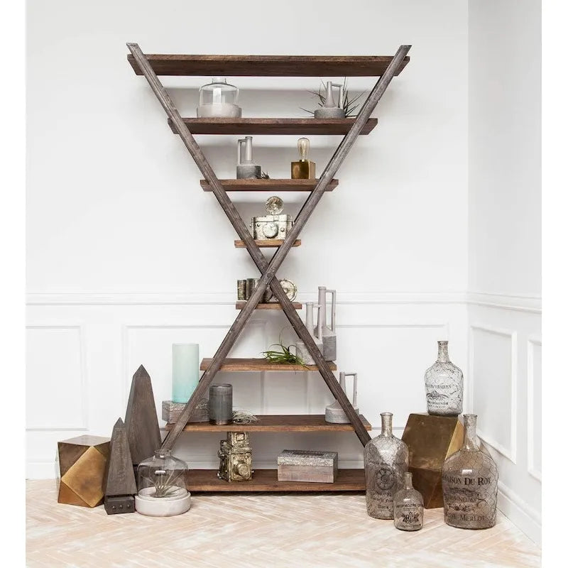 Hexagonal Brass Plated Hexagonal End/Side Table