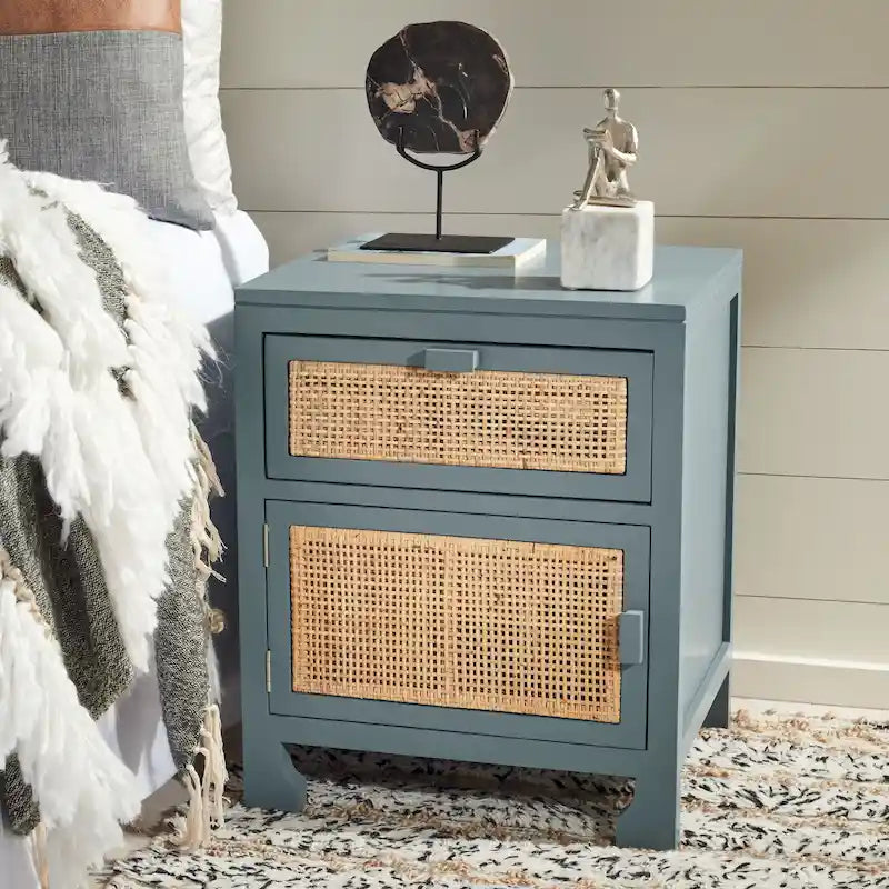 Coastal 1-Drawer 1-Door Nightstand