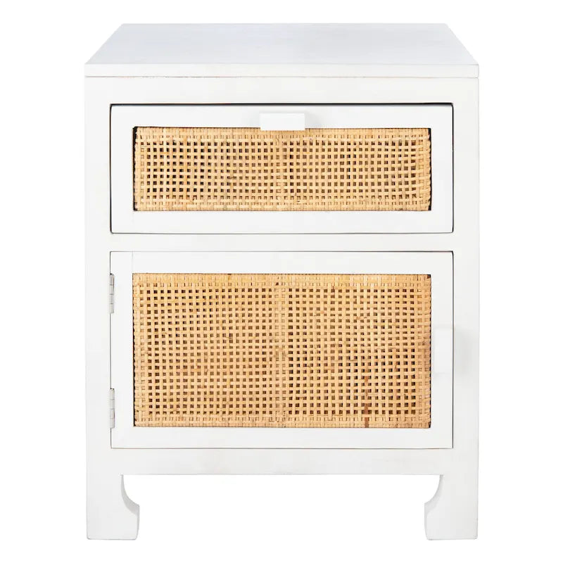 Coastal 1-Drawer 1-Door Nightstand