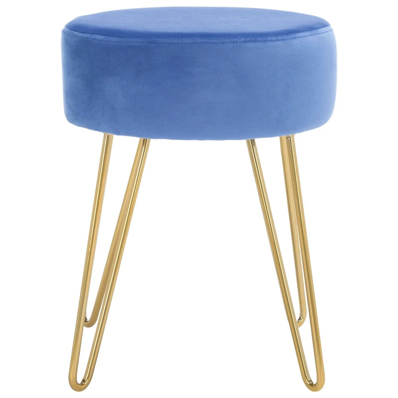 Pouf à pieds épingle ronds