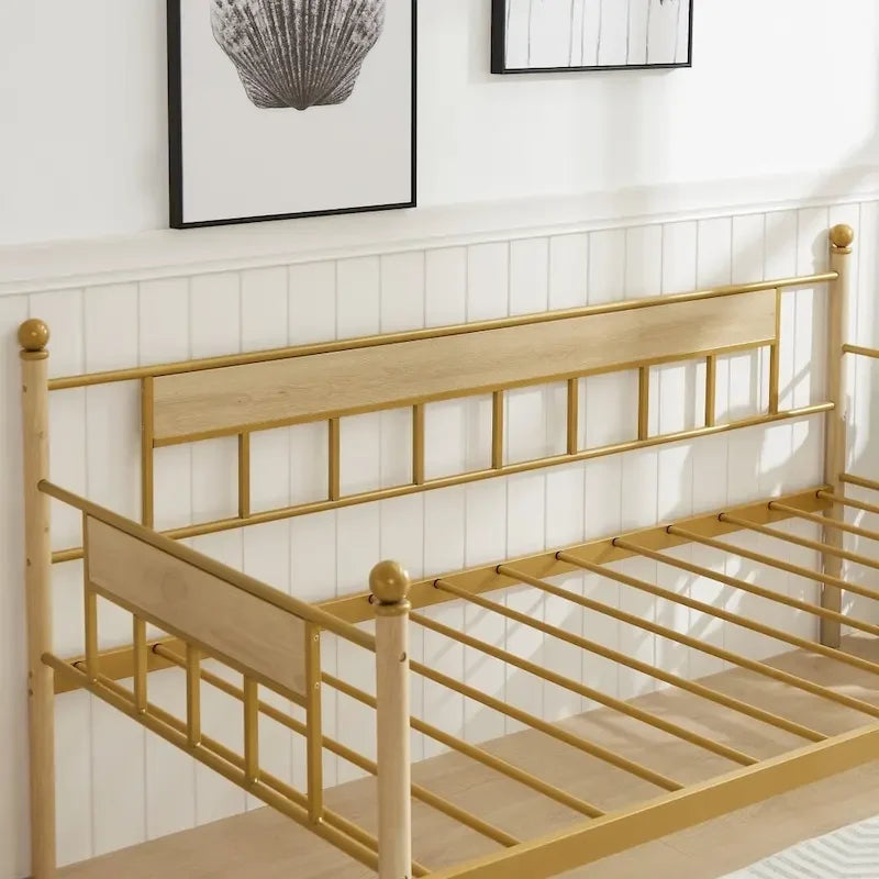 Daybed Sofa Bed Metal Framed with Trundle