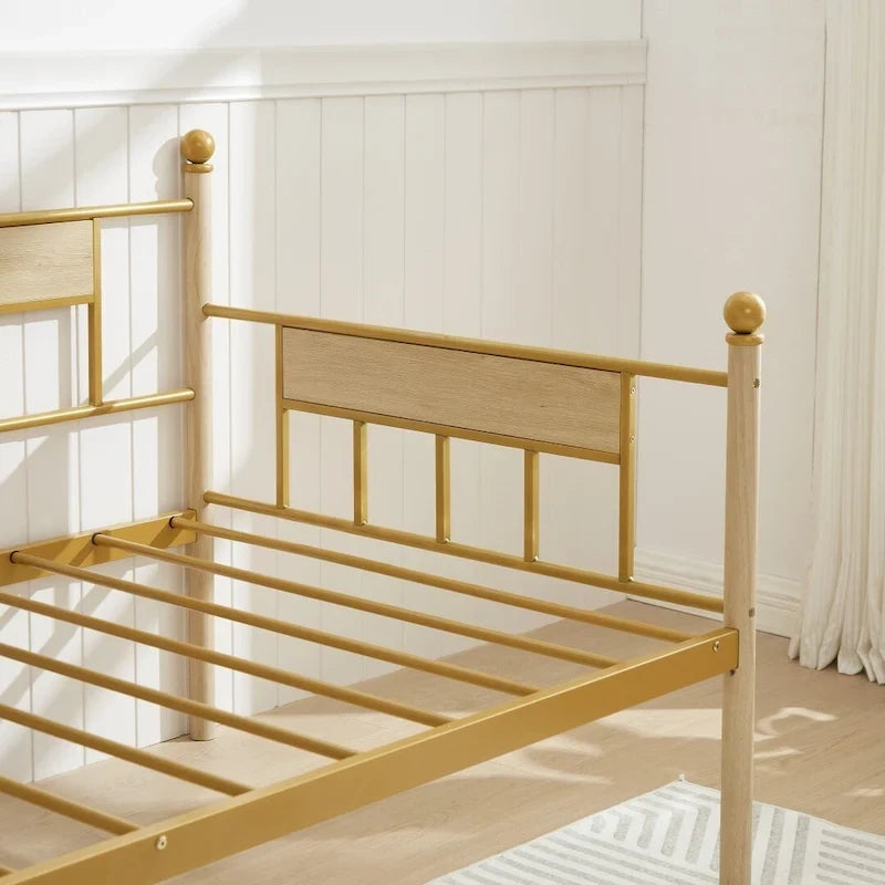 Daybed Sofa Bed Metal Framed with Trundle