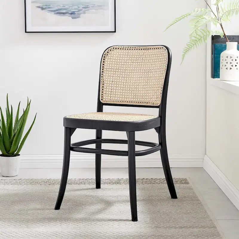 Wood Dining Side Chair Set of 2