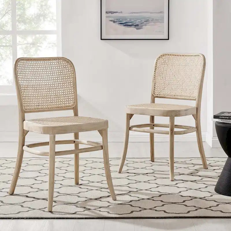 Wood Dining Side Chair Set of 2