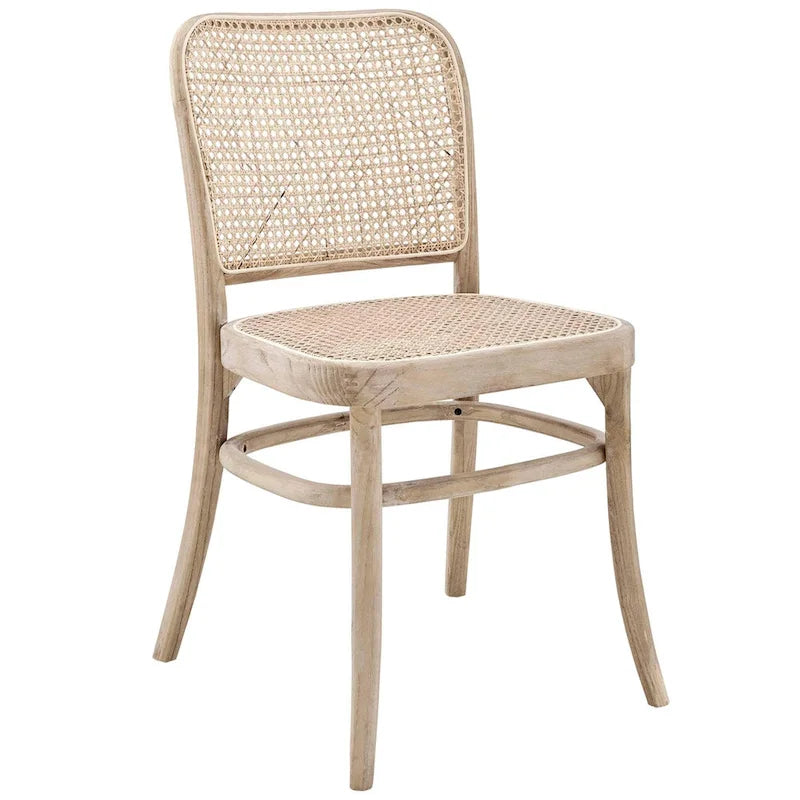Wood Dining Side Chair Set of 2