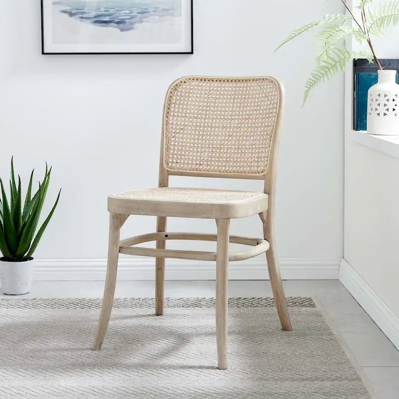 Wood Dining Side Chair Set of 2
